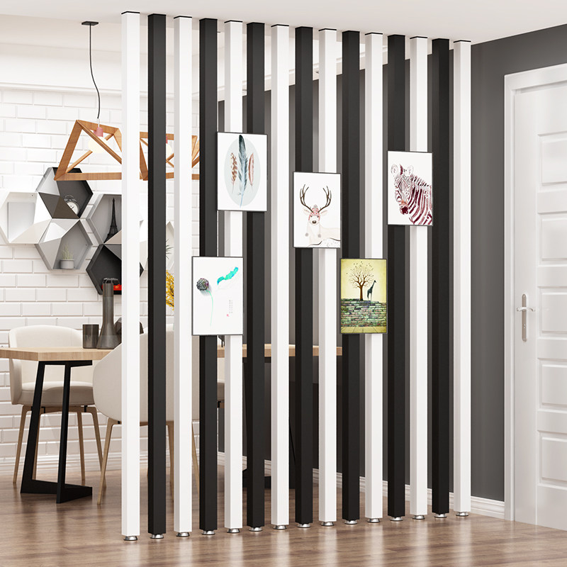 Office Living Room Cubicle Screen Free of perforated columns Vertical Decorative Wall Columns POST-CLOSING COLUMNS VERTICAL STRIPE GRILLES SEPARATION