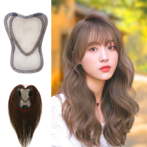 Heart Type All-hand Textured Hair Patch Net Bottom Mini retweeté Hand Hook Wig Mesh Veil Lady Head Off hair Hair Patch Net Bottom