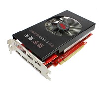 Jingyu R7 350g 6HDMI six-screen graphics card six-screen Stock Stock office monitoring native HDMI interface