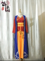 Taoli Cup – Costume de danse de Style chinois vent dautomne Ci Hanfu Long et mince Costume de spectacle dexamen artistique drapé et élégant