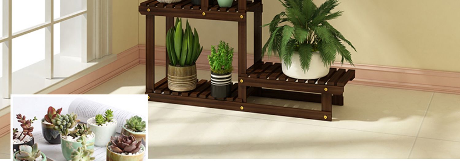 Kệ hoa nhiều tầng trong nhà đặc biệt cung cấp không gian ban công trang trí phòng khách giá chậu củ cải xanh mọng nước - Kệ kệ giầy