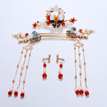 Ancient Wind Hair Accessories Photos Childrens Hair Crown Hanfu Fairy Hair Hairpins Han Elemental Ancient Dress Accessories Little Girls Head Accessories New