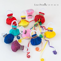 Ленты с язычком, переброшенные вручную, упаковка из 10 штук, произвольные цвета.