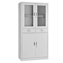 Yunnan Kunming office furniture filing cabinet iron cabinet locker short cabinet bookcase