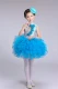 Ngày thiếu nhi Buổi biểu diễn hợp xướng thiếu nhi Trang phục múa cho nữ Trang phục múa công chúa Váy công chúa Fluffy Blue
