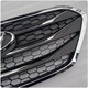 Suitable for Beijing Hyundai 13-15 IX35 center grille front face ventilation decorative mesh spray paint electroplated grille