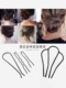 Horquilla de hierro coreana, horquilla simple, herramienta, horquilla, peine, artefacto trenzado, accesorios para la cabeza