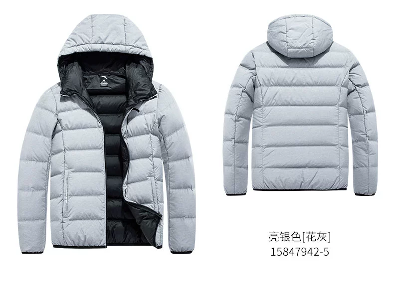 Anta male down jacket 2018 thu đông ấm áp thời trang toàn diện đào tạo thể thao xuống áo khoác nam 15847942