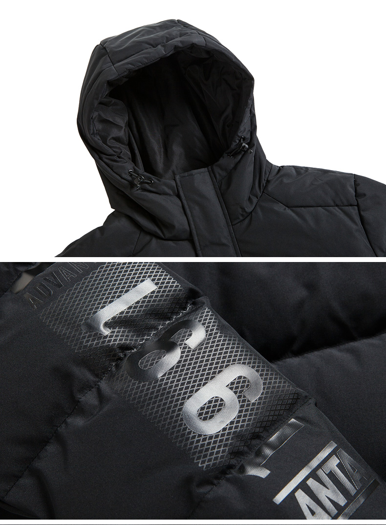 Anta của nam giới xuống áo khoác 2018 mùa xuân và mùa hè người đàn ông mới của windproof ấm thể thao dài xuống áo khoác áo khoác lông vũ lining nam