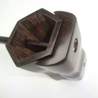 Ming and Qing old old red wood beard beard of yellow Mei drama tall beard rack