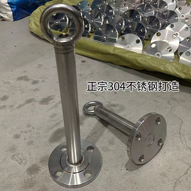 304 stainless steel ceiling with extended hook super long sandbag shelf air yoga hammock fixed plate hook