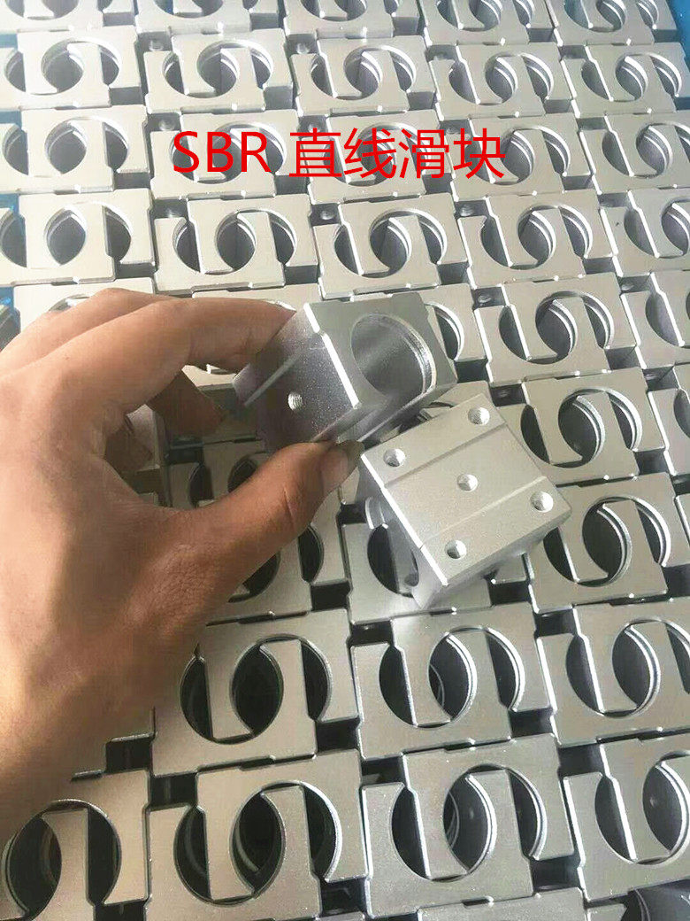 SBR6 10 16 20 50 60 Linear motion bearings Open slide Optical axis guide special aluminum alloy