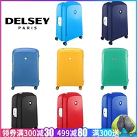 Pháp Đại sứ DELSEY Trường hợp xe đẩy Mật khẩu Trường hợp du lịch 20 inch Khung gầm nam và nữ Hành lý 3841 - Va li vali rimowa