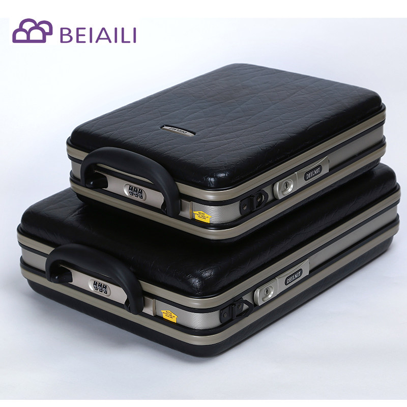 BEIAILI Beelli ABS SHOULDER BACK CARRYING PASSWORD BOX BRIEFCASE DOCUMENT INFORMATION BOX VERTICAL PARTS AREA