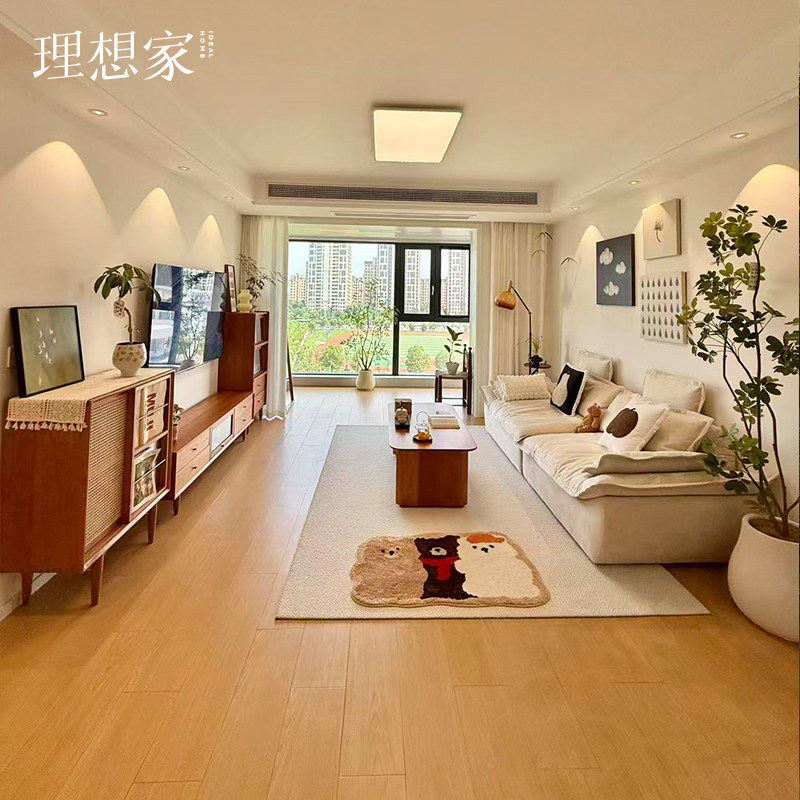理想家严选日式原木瓷砖全屋通铺防滑地砖 原木风木纹砖 名木系列-淘宝Taobao | 天猫Tmall