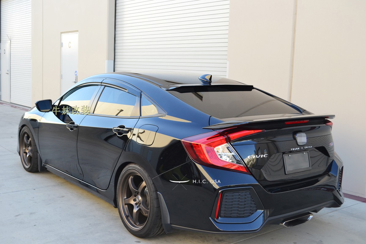 Đài Loan thế hệ thứ 10 thế hệ thứ 10 Civic si FC1 tấm che phía sau Cửa sổ phía sau cánh trên Spoiler Tấm che nắng phía sau - Sopida trên cánh gió ô tô