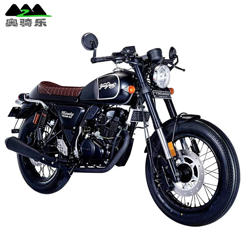 Oride Silver Steel YG200-8C Take Iron Locomotive Complete Car Can Be On Board Retro Harley Wind Coffee Electric Spray Taiko