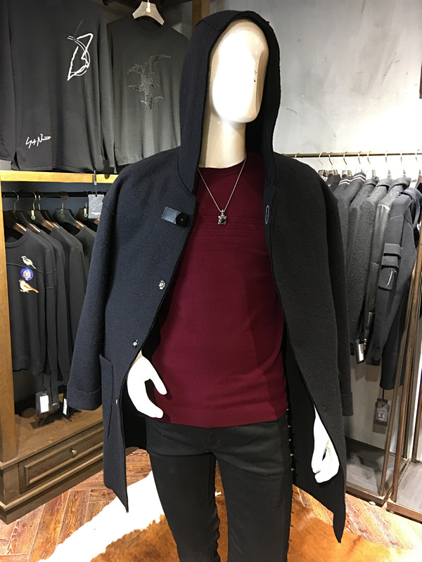 Đan ngắn tay áo cardigan nam cashmere áo sơ mi mỏng nửa tay áo áo len màu rắn Slim T-Shirt mùa xuân dưới áo sơ mi thủy triều