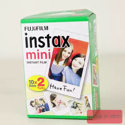Imported Japanese Fuji mini photo paper mini7s 8 25 50S 90 white edge 20 sheets lomo polaroid