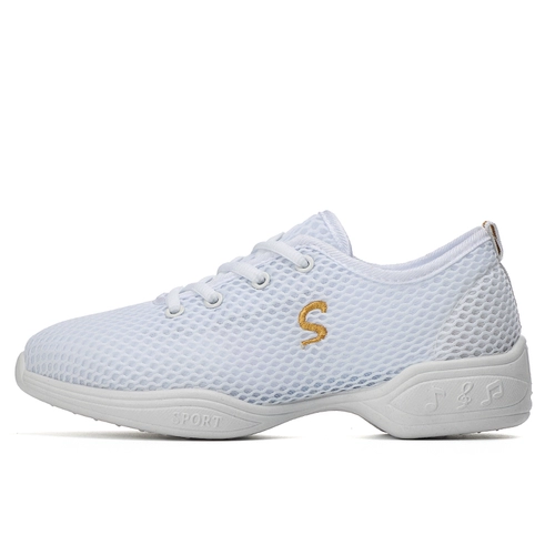 几度闻 Танцующие летние сетчатые туфли, дышащая обувь, мягкая подошва