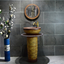 Toilet ceramic washbasin column basin toilet wash basin integrated column sink