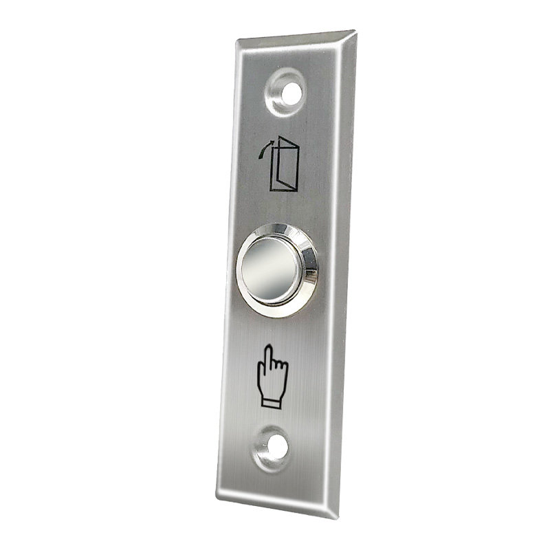 Real Access Control Switch Electronic Access Control System Stainless access button out door switch narrow side K2