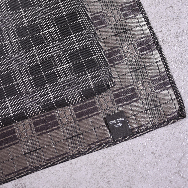 карманный платок pocket square外贸真丝男士口袋巾新郎结婚西装方巾桑蚕丝手帕