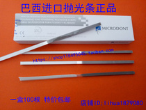 Dental material black and white polishing strip black and white polishing strip Brazil micro tooth adjacent surface polishing 100 strip box