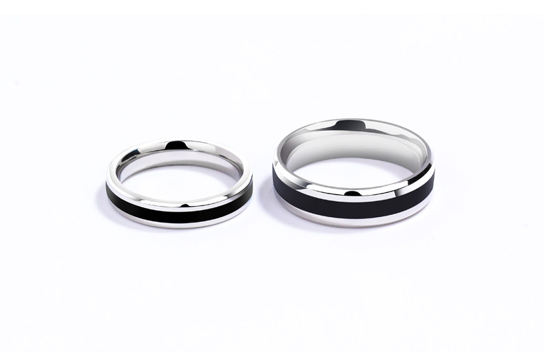 Bague mixte en Acier au titane - Ref 3087685 Image 23