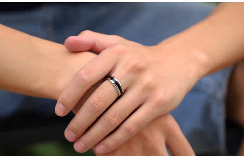 Bague mixte en Acier au titane - Ref 3087685 Image 13