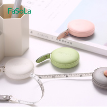 Japan FaSoLa cute carry-on PU clothes size measuring three-walled chest circumference waistline waistline soft ruler rice ruler
