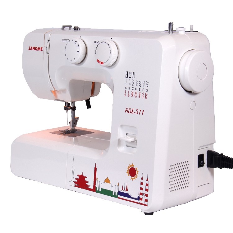 Domestic Sewing machine ADE 311/ 14 stitches/ JANOME brand/ Made in