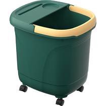 Foot bath bucket foot basin household over-calf massage artifact deep bucket over-knee foot bath high bucket plastic thickened insulation