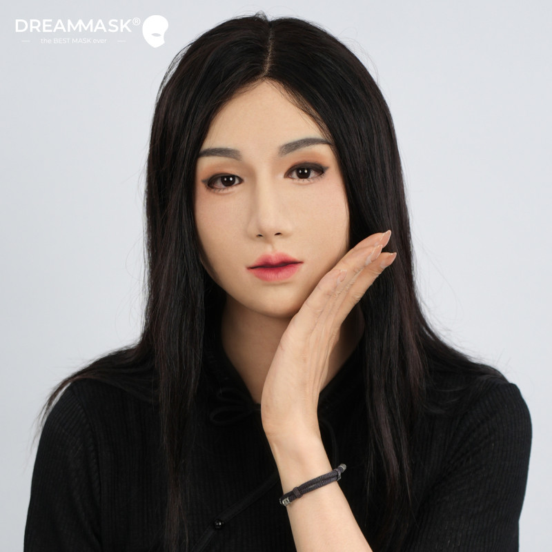 DMS 2024新品M30仿真系列·妍,普妆版硅胶头套COS伪娘女装,伪娘爱好者必看!🤔-cos-淘宝好物网