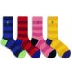 Carrots trendy brand solid color radish diced pure cotton embroidery socks mid-tube socks basketball socks skateboard sports couple socks