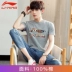 Áo thun ngắn tay Li Ning nữ mùa hè 2022 mới màu trắng cỡ lớn, cotton thấm hút mồ hôi, áo thun thể thao ngắn áo phông nam đẹp Áo phông ngắn