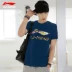 áo thun form rộng nam Li Ning Áo Thun Nam Ngắn Tay Mùa Hè Cổ Tròn Dáng Rộng Thoáng Khí Running Fitness Quần Áo Thể Thao Size Lớn Hàng Chính Hãng áo thun nam big size Áo phông ngắn
