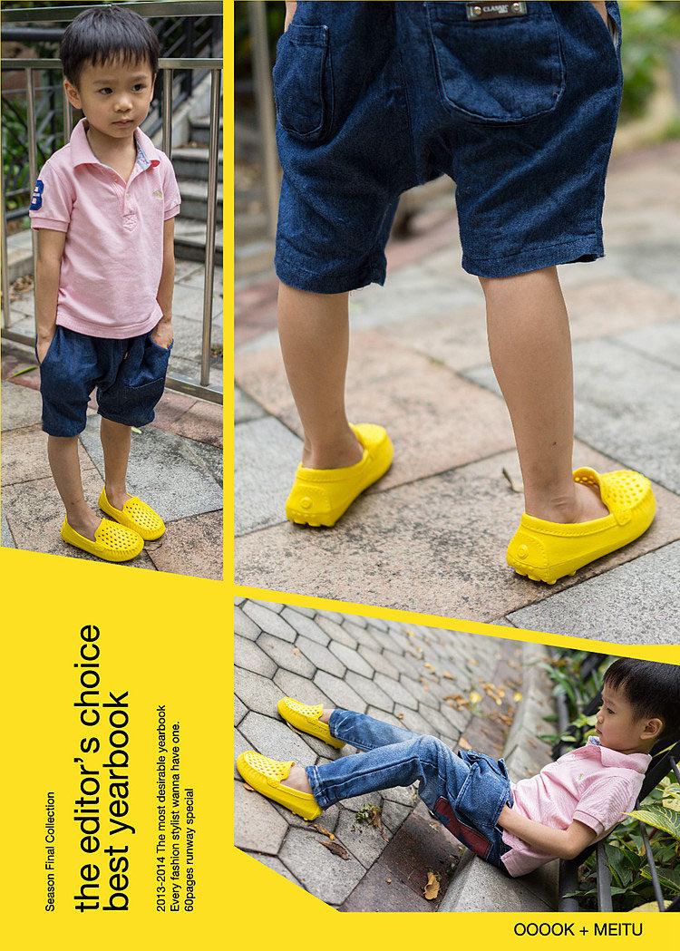 Sandales enfants en EVA KIDB Baotou creux pour été - semelle mousse - Ref 1053475 Image 12