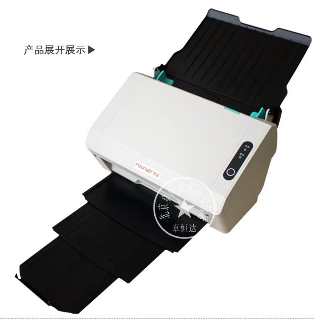 Người sáng lập Máy quét F500 Máy quét hai mặt tốc độ cao A4 Máy quét liên tục tự động 50 trang 100 khuôn mặt / phút - Máy quét