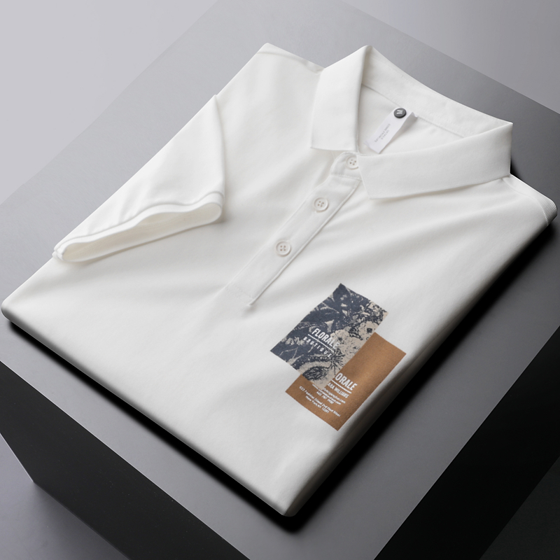 Rich Expensive Birds Summer Youth Casual Printed Business Breathable for Men's Ice T-shirt polo shirt polo shirt polo shirt polo shirt polo