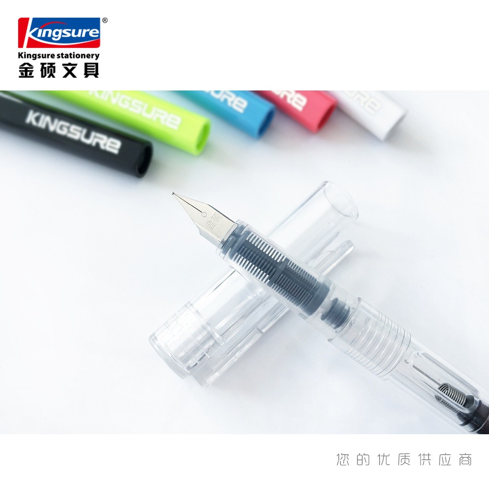 Jinshuo fountain pen KFP-1 mini fountain pen hunter pen replacement bag pen black blue ink blue pen