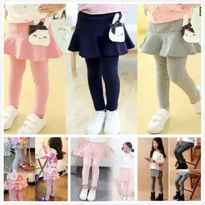 Girls ' inner pants, pants, spring and autumn baby pants, Korean version of the 2021 new autumn foreign style, children's long pants