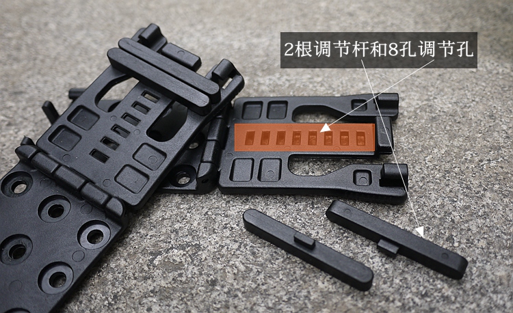 Kẹp thắt lưng ngoài trời đa chức năng nhanh chóng / clip quay lại với K vỏ / công cụ bao kiếm / dao cắt / kẹp tay áo dao - Công cụ Knift / công cụ đa mục đích kìm đa năng xiaomi