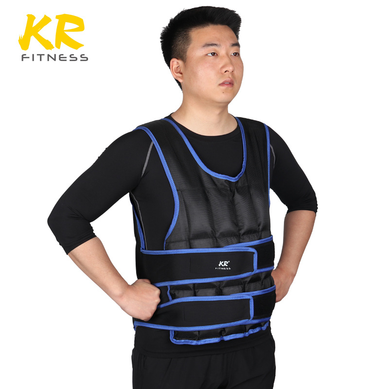 Ultra-thin adjustable weight 30 kg invisible weight-bearing iron sand vest sandbag sandbag leggings running fitness sand clothing equipment