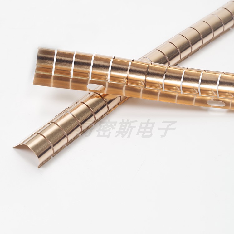 Manufacturer Direct sales man anti-door special electromagnetic shielding strip high-performance beryllium copper spring sheet EMS-396 customizable-Taobao