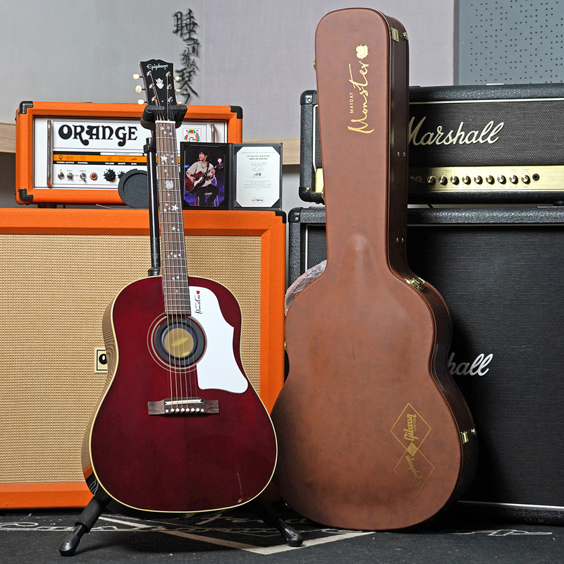 【Qinlu Musical Instruments】Epiphone Mayday Monster Signature 1960 J-45 Electric Acoustic Guitar in Stock 【Qinlu Musical Instruments】Epiphone Mayday Monster Signature 1960 J-45 Electric Acoustic Guitar in Stock