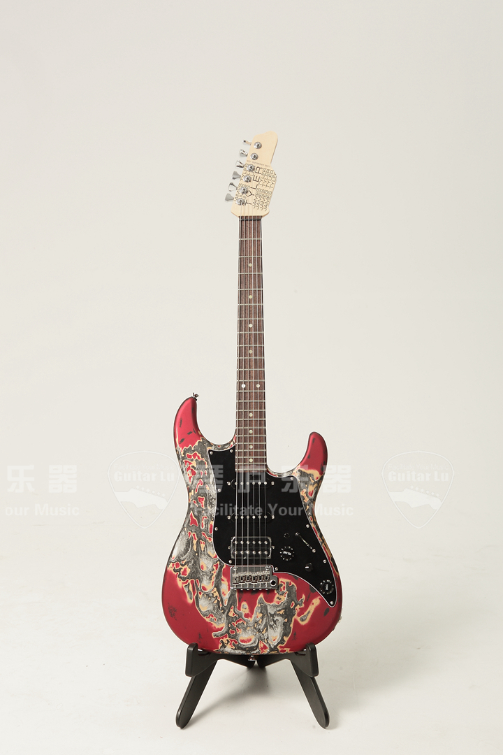 (Qinlu Musical Instruments) James Tyler Burning Water 2K Custom Handmade Electric Guitar
