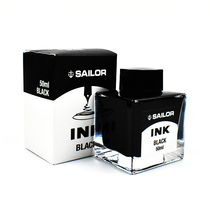 Japanese SAILOR writing music high quality dye pen ink does not block pen does not hurt pen 50m