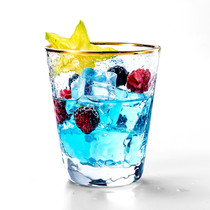 Umnik glass water cup business heat resistant cup drinking cup cold drink cup Japanese hammer pattern large capacity Cup