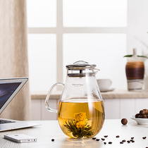 Teraz explosion-proof high temperature resistant creative cold water bottle cold water Cup heat-resistant glass kettle large capacity juice jug pot